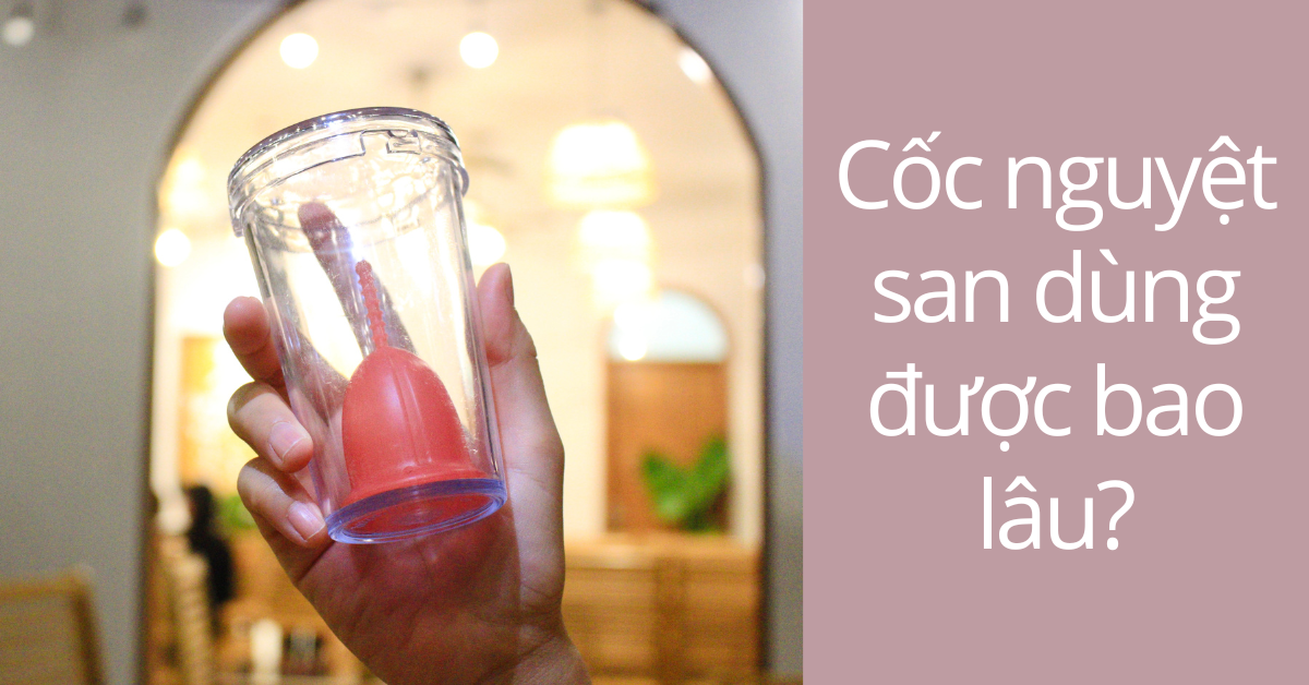 Cốc nguyệt san dùng được bao lâu?