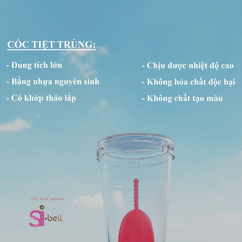Mua Sibell tặng cốc tiệt trùng 200K