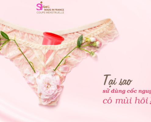 Cốc nguyệt san có mùi hôi